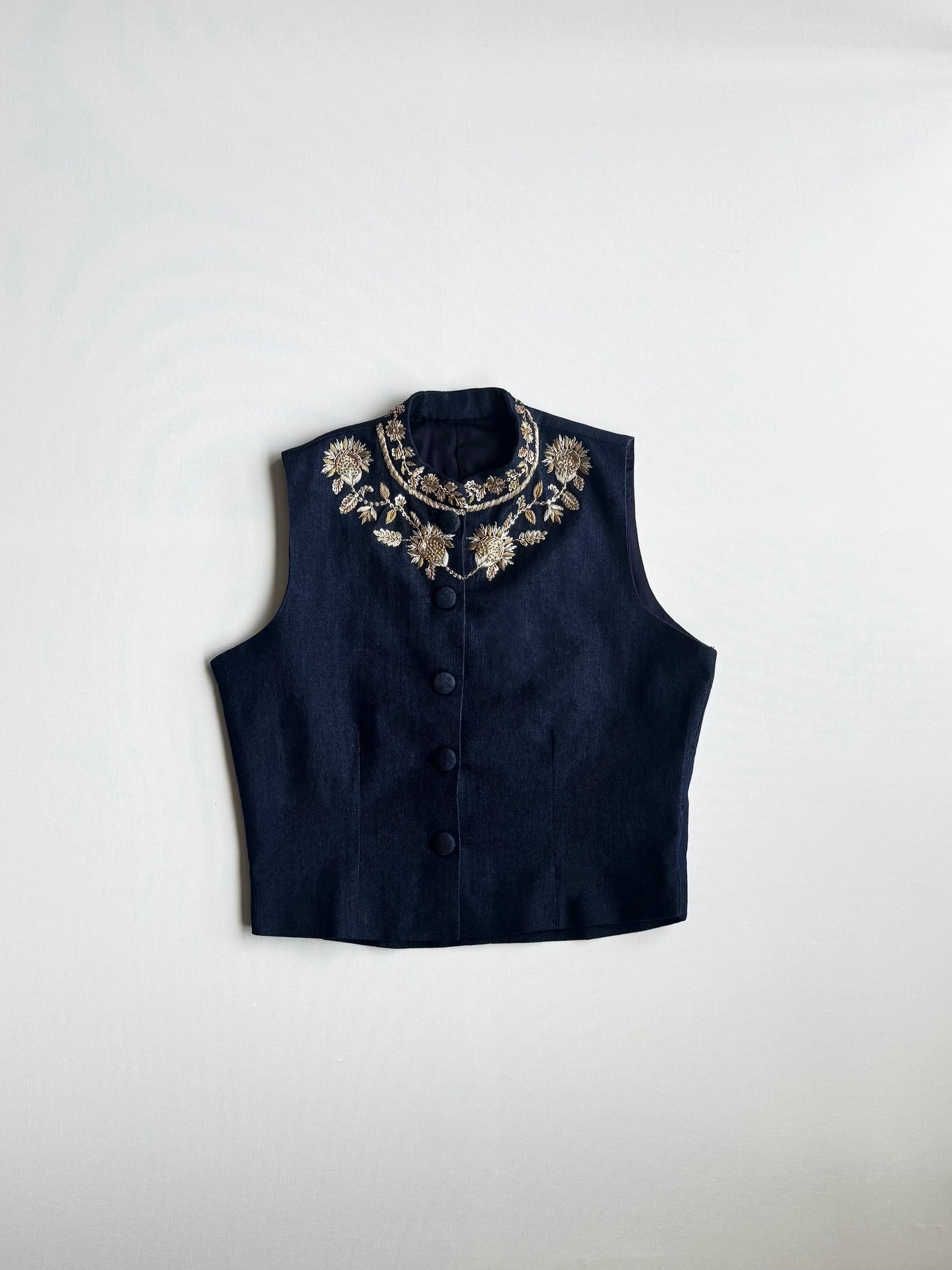 Diya Denim Top